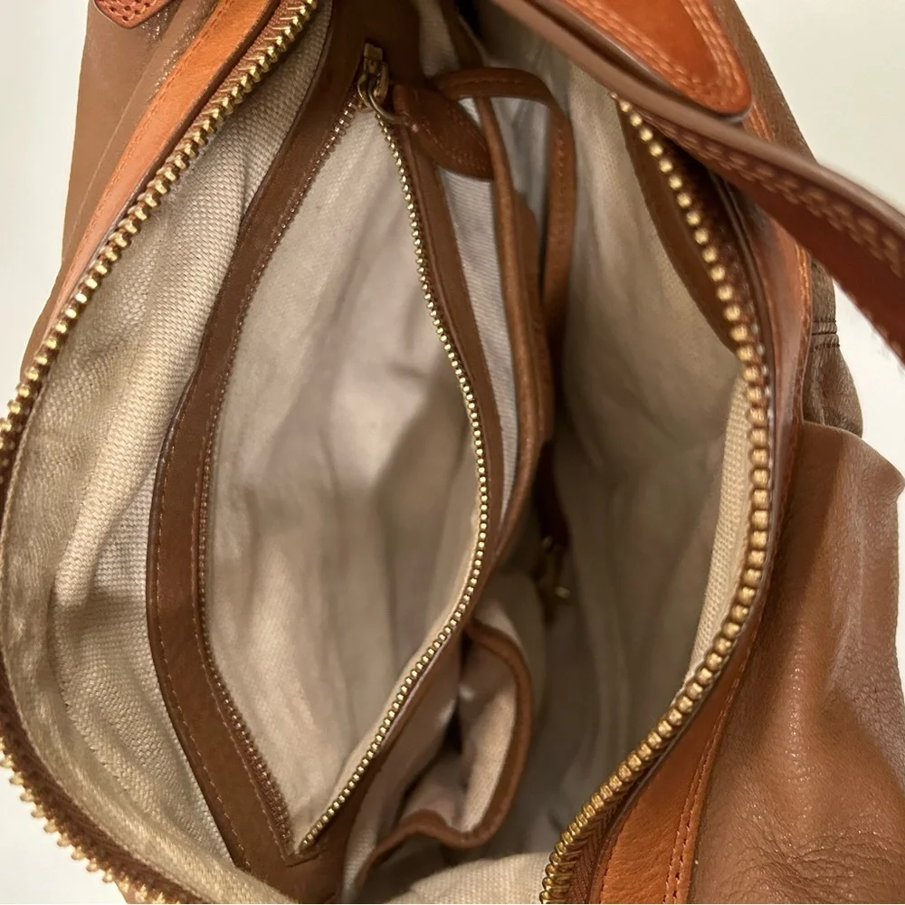 Michael Kors Pebble Leather & Leather Strap Mirror Image Shoulder Bag - Picture 5 of 14
